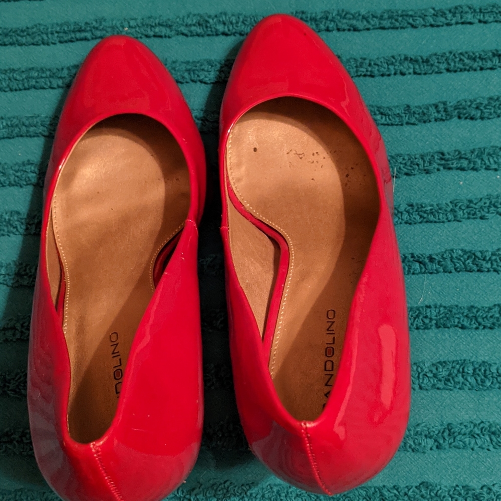 Red high heels